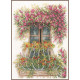 Набір для вишивання Lanarte Flower Balcony Квітковий балкон