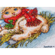 Набір для вишивання ЛанСвіт Різдвяна овечка Д-052 фото