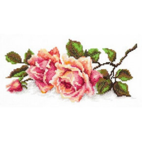 Набір для вишивки хрестиком Чудова голка 40-48 Аромат троянди