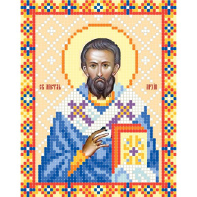 Святой апостол Архипп Схема для вышивки бисером Повитруля Т3 127