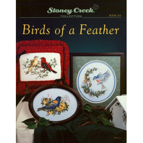 Birds of a Feather Буклет зі схемами для вишивання хрестиком