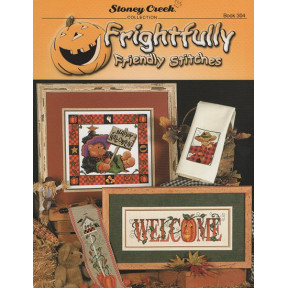 Frightfully Friendly Stitches Буклет со схемами для вышивки крестом Stoney Creek BK304