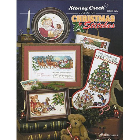 Christmas Stitches Буклет со схемами для вышивки крестом Stoney Creek BK325