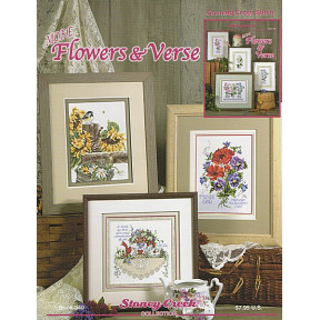 More Flowers & Verse Буклет со схемами для вышивки крестом Stoney Creek BK340