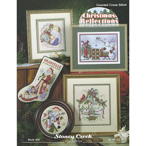 Christmas Reflections Буклет со схемами для вышивки крестом Stoney Creek BK350