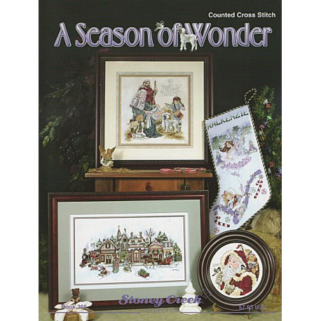 A Season of Wonder Буклет зі схемами для вишивання хрестиком
