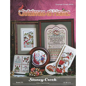 Christmas at Home Буклет со схемами для вышивки крестом Stoney Creek BK375