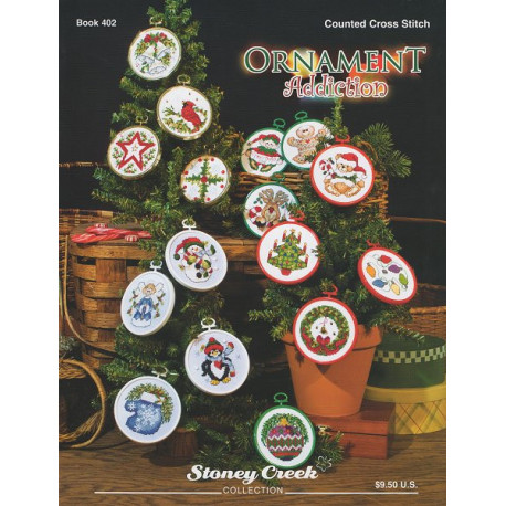 Ornament Addiction Буклет зі схемами для вишивання хрестиком Stoney Creek BK402