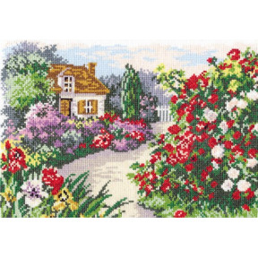 Набір для вишивки хрестиком Чудова голка 52-03 Квітучий сад
