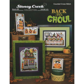 Back To Ghoul Буклет со схемами для вышивки крестом Stoney Creek BK428