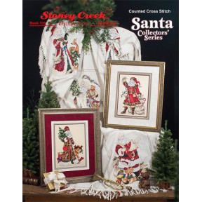 Santa Collectors' Series Буклет со схемами для вышивки крестом Stoney Creek BK433