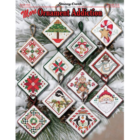 More Ornament Addiction Буклет со схемами для вышивки крестом Stoney Creek BK456