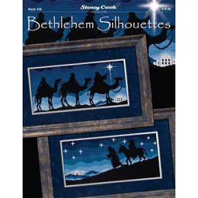 Bethlehem Silhouettes Буклет зі схемами для вишивання хрестиком