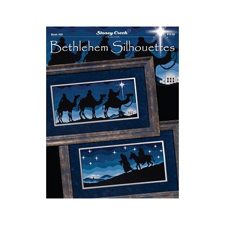Bethlehem Silhouettes Буклет со схемами для вышивки крестом Stoney Creek BK459