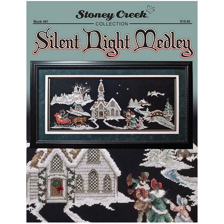 Silent Night Medley Буклет зі схемами для вишивання хрестиком Stoney Creek BK481