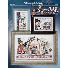 Snowflake Dreams Буклет зі схемами для вишивання хрестиком Stoney Creek BK484