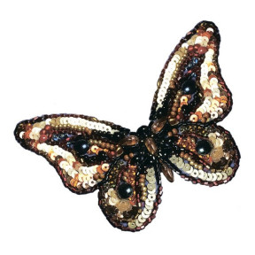 Метелик Набір для вишивки бісером брошки ВДВ БР-021