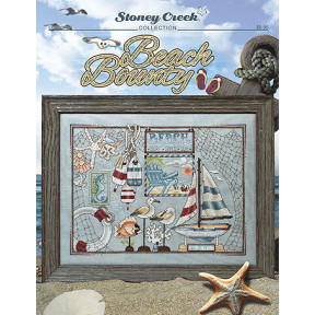 Beach Bounty Схема для вышивки крестом Stoney Creek LFT444