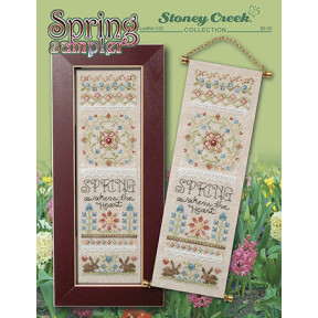 Spring Sampler Схема для вишивання хрестиком Stoney Creek LFT530