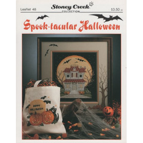 Spook-tacular Halloween Схема для вышивки крестом Stoney Creek LFT048