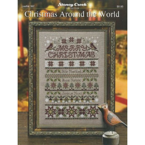 Christmas Around the World Схема для вышивки крестом Stoney Creek LFT397