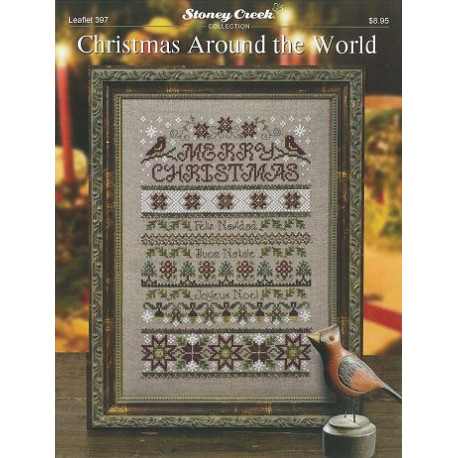 Christmas Around the World Схема для вышивки крестом Stoney Creek LFT397