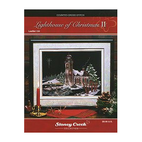 Lighthouse of Christmas II Схема для вышивки крестом Stoney Creek LFT124