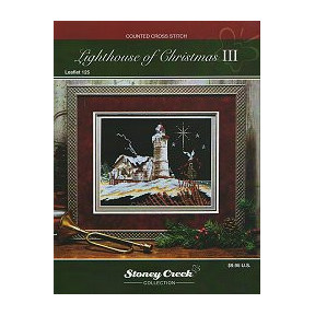 Lighthouse of Christmas III Схема для вышивки крестом Stoney Creek LFT125