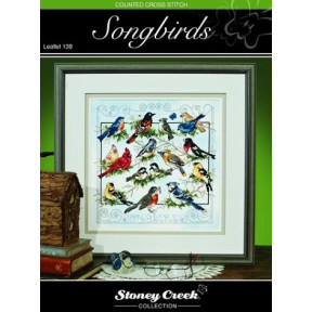 Songbirds Схема для вышивки крестом Stoney Creek LFT139