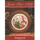 Santa Plate 2009 Схема для вышивки крестом Stoney Creek LFT145