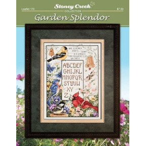 Garden Splendor Схема для вышивки крестом Stoney Creek LFT170