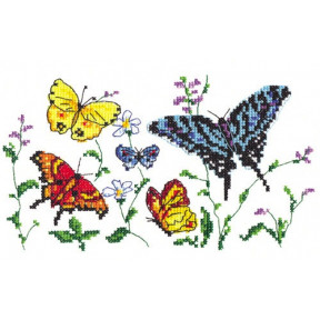 Набір для вишивки хрестиком Чудова голка 42-02 Танець метеликів-2