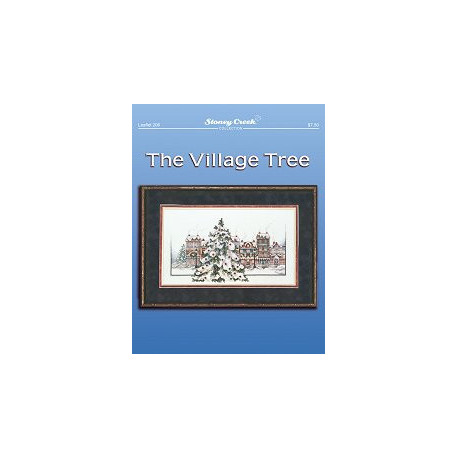 The Village Tree Схема для вышивки крестом Stoney Creek LFT206