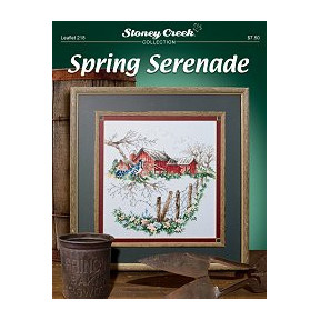 Spring Serenade Схема для вышивки крестом Stoney Creek LFT218