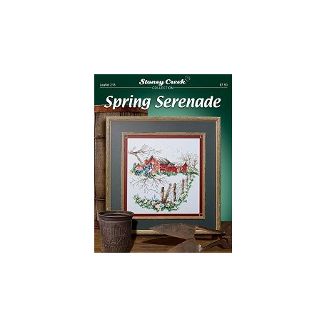 Spring Serenade Схема для вышивки крестом Stoney Creek LFT218