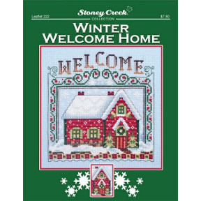 Winter Welcome Home Схема для вишивання хрестиком Stoney Creek LFT222