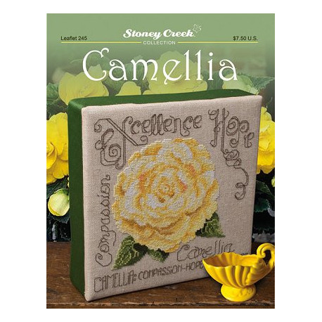 Camellia Схема для вишивання хрестиком Stoney Creek LFT245 фото
