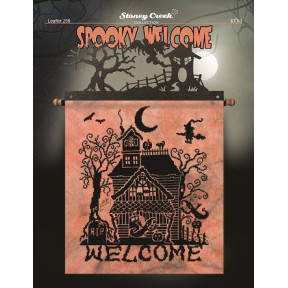 Spooky Welcome Схема для вышивки крестом Stoney Creek LFT259