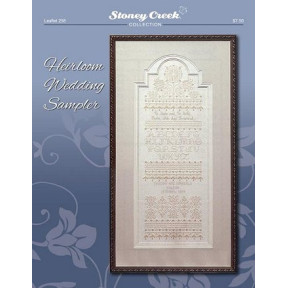 Heirloom Wedding Sampler Схема для вышивки крестом Stoney Creek LFT258