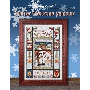 Winter Welcome Sampler Схема для вышивки крестом Stoney Creek LFT275