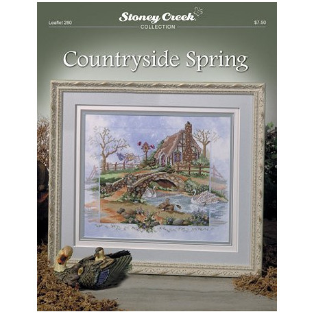 Countryside Spring Схема для вышивки крестом Stoney Creek LFT280