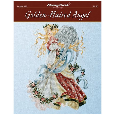 Golden-Haired Angel Схема для вишивання хрестиком Stoney Creek LFT323