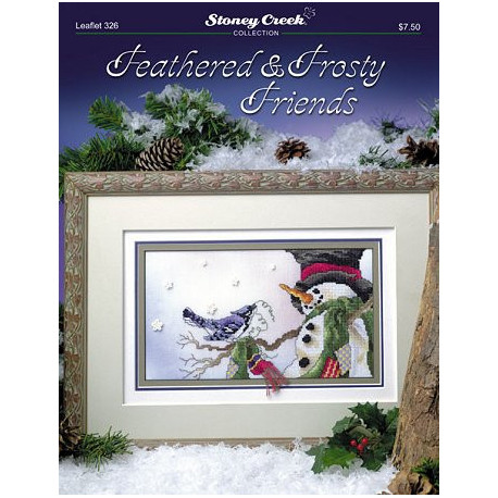 Feathered & Frosty Friends Схема для вишивання хрестиком Stoney Creek LFT326