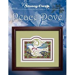 Peace Dove Схема для вышивки крестом Stoney Creek LFT365