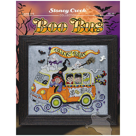 Boo Bus Схема для вышивки крестом Stoney Creek LFT419