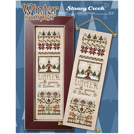 Winter Sampler Схема для вышивки крестом Stoney Creek LFT529