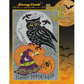Moonlight On Halloween Схема для вышивки крестом Stoney Creek LFT467