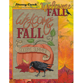 Welcome Fall Схема для вышивки крестом Stoney Creek LFT468