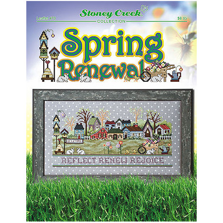 Spring Renewal Схема для вишивання хрестиком Stoney Creek LFT470