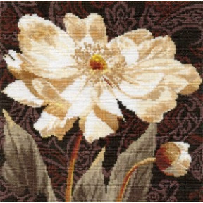 Набор для вышивки крестом Алиса 2-18 Белые цветы.В объятиях света